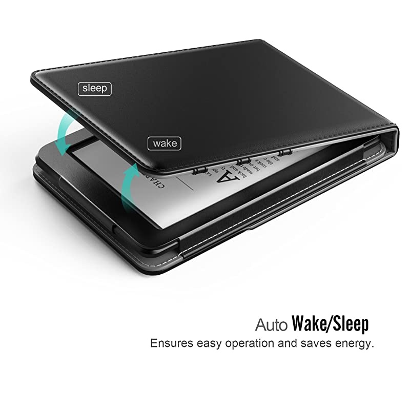 Case Fits Kindle Paperwhite 10th Generation 2018 Releases Premium Vertical Flip Cover with Auto WakeSleep Compatible for  Kindle Paperwhite 2018 EReader Lucky Tree