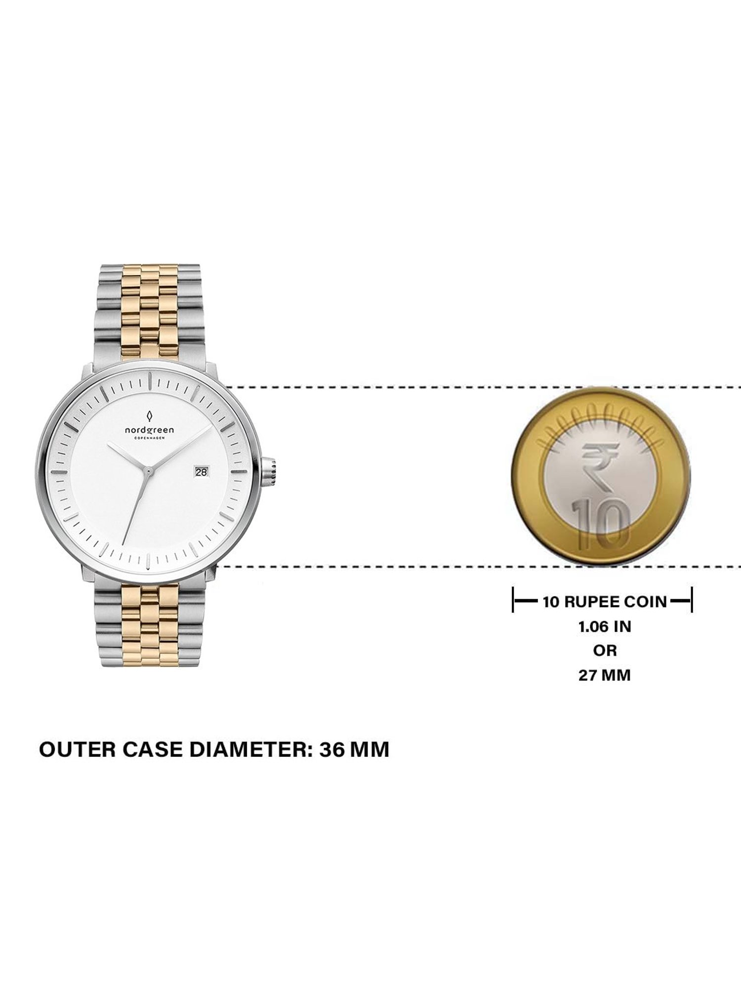 Nordgreen PH36SI5LSGXX Philosopher Unisex Analog Watch