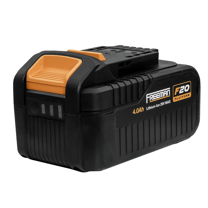 Freeman PE20V1GCK 20V MAX 1/3 HP 1 Gallon Oil-Free Portable Hot Dog Air Compressor Kit (4 Ah)