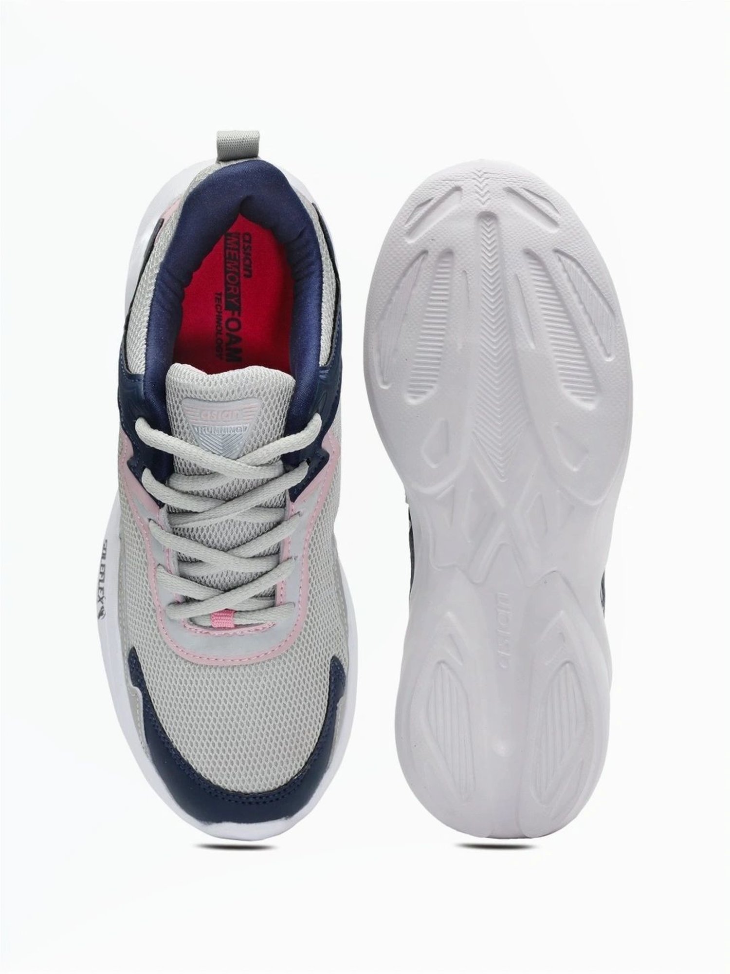 Asian Women's Grey Running Shoes