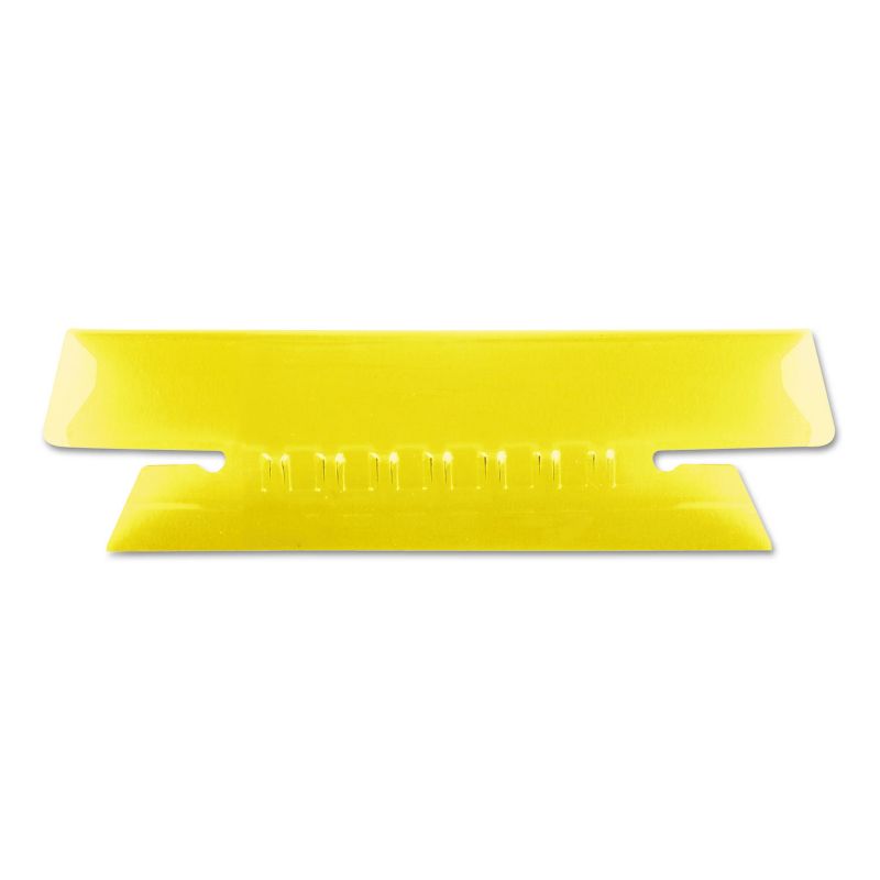 Pendaflex Hanging File Folder Tabs 1/3 Tab 3 1/2 Inch Yellow Tab/White Insert 25/Pack 4312YEL