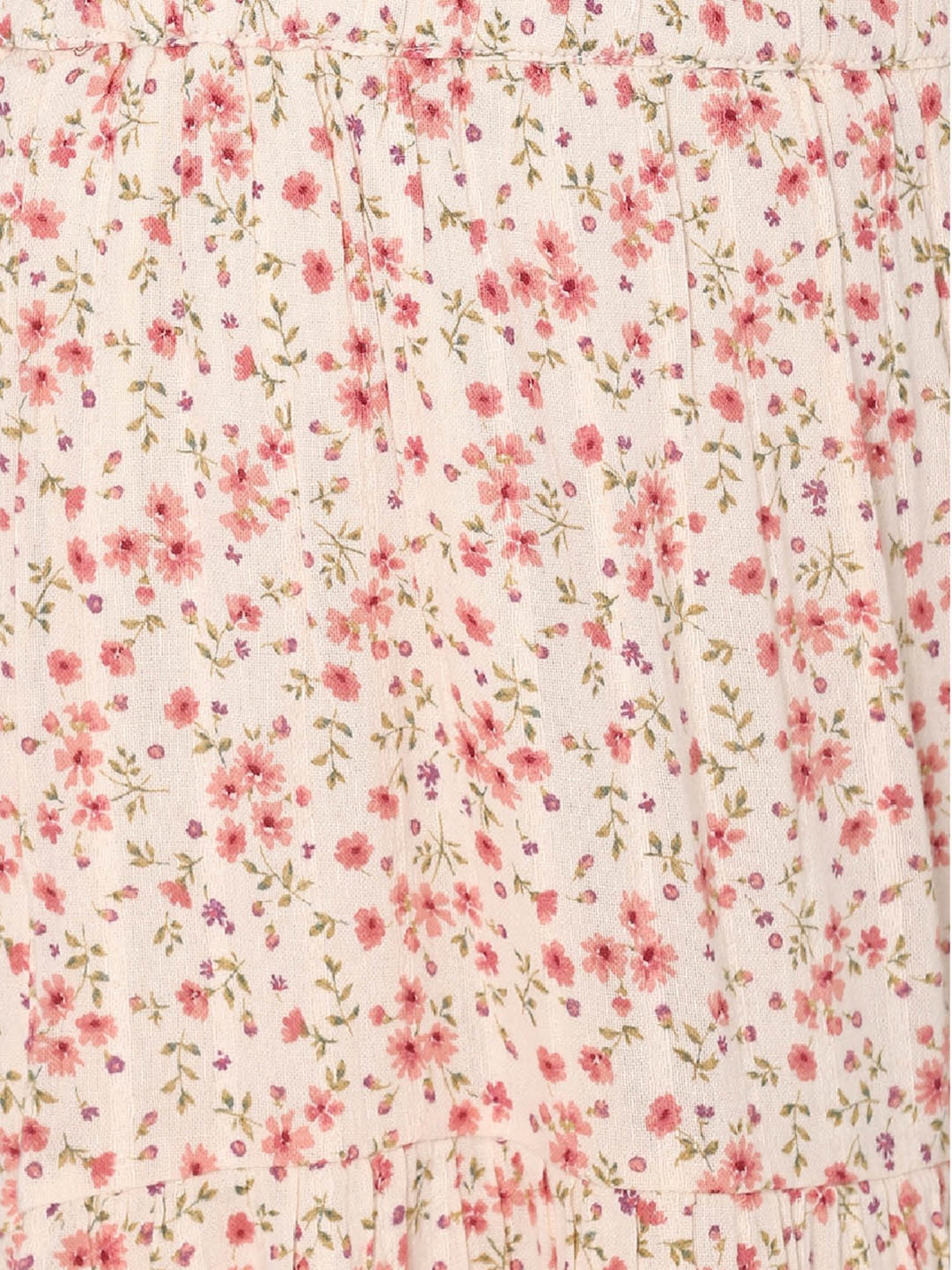 American Eagle Outfitters Beige Printed Below Knee Skirt