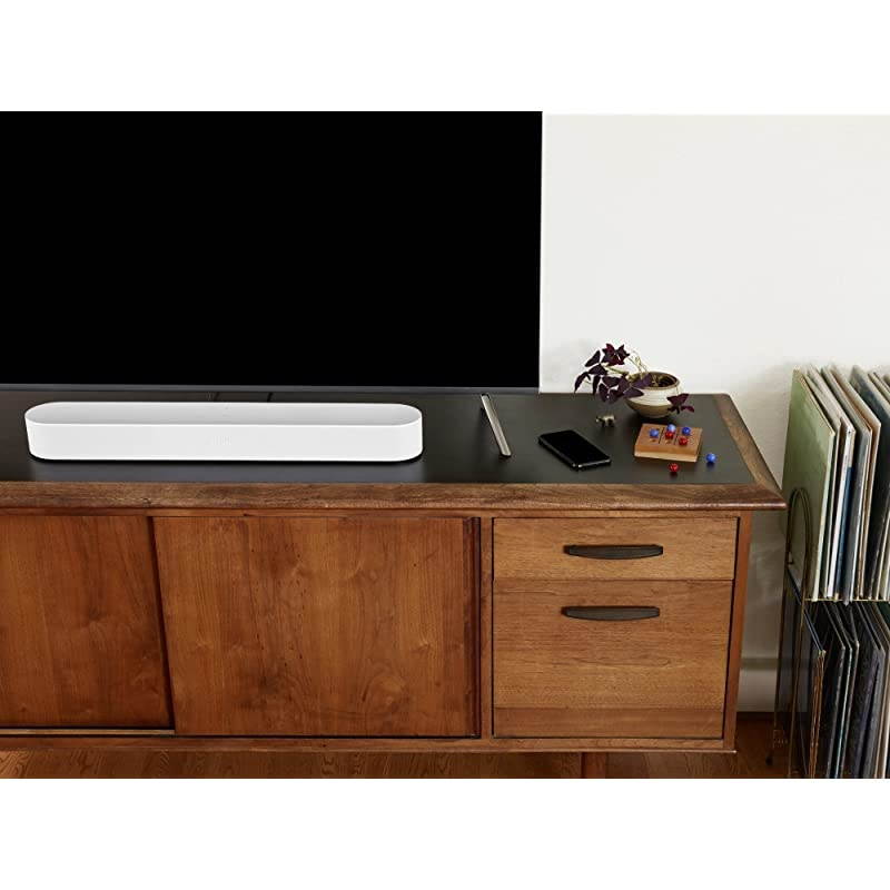 Beam - Smart TV Sound Bar with  Alexa Built-in - White