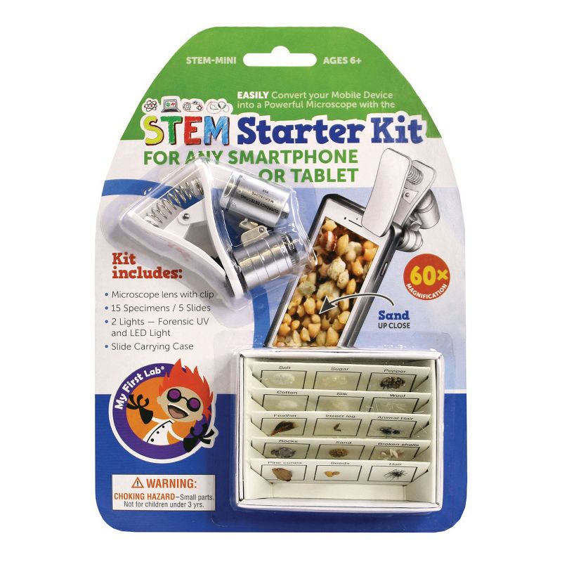 My First Lab STEM Starter Kit and Microscope Accessories
