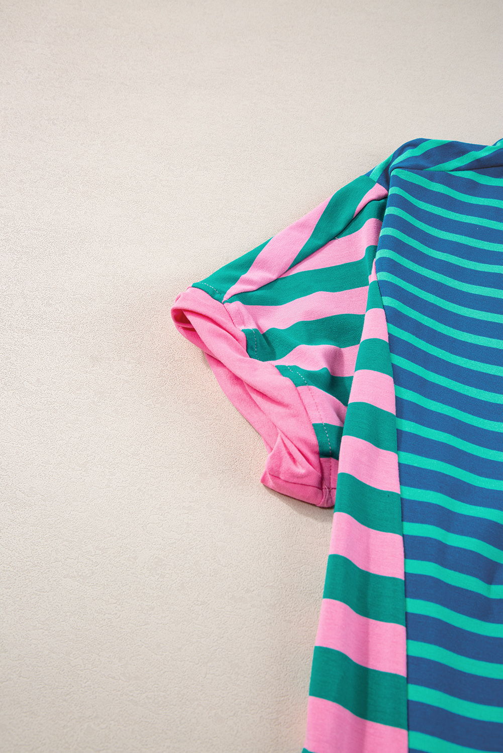 White Tie-dye Print Oversized Boyfriend T Shirt