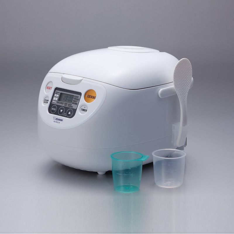 Zojirushi Micom 10-Cup Rice Cooker & Warmer - Cool White