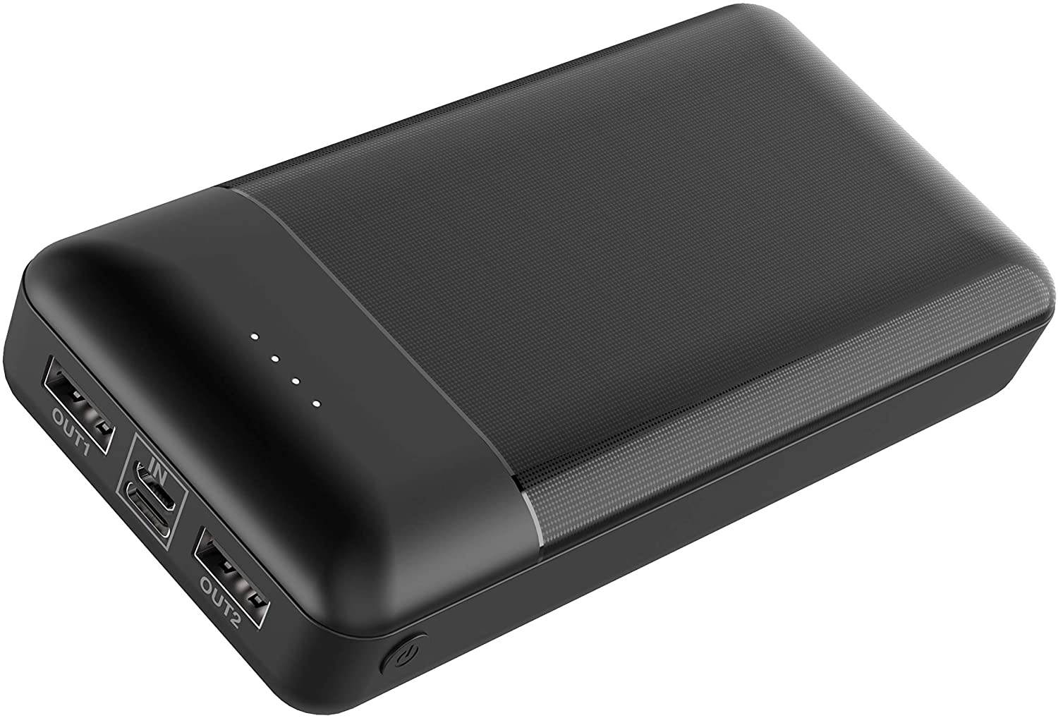 Portable Charger Power Bank24000mAh Phone Charger Ultra-High Capacity with Built in Phone Holder LED Power IndicatorExternal Battery Pack with Dual Inputs & Dual Outputs for Most Smartphones