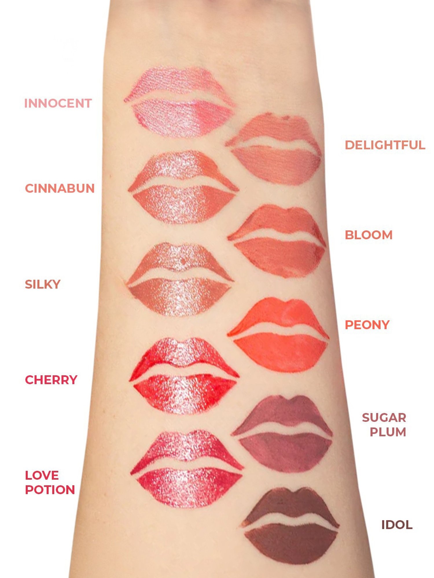 L.A. Girl Lip Attraction Lipstick Love Potion - 3.2 gm