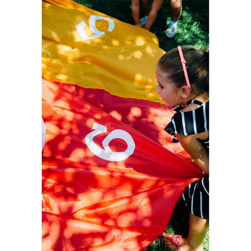 Pacific Play Tents Kids Play Parachute With Mesh Basket Center 12 Ft