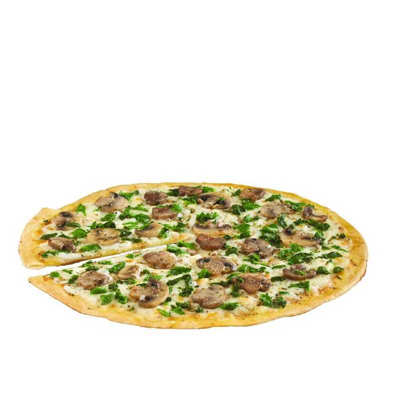 Bellatoria Ultra Thin Crust Roasted Mushroom N' Spinach Frozen Pizza - 12.76oz