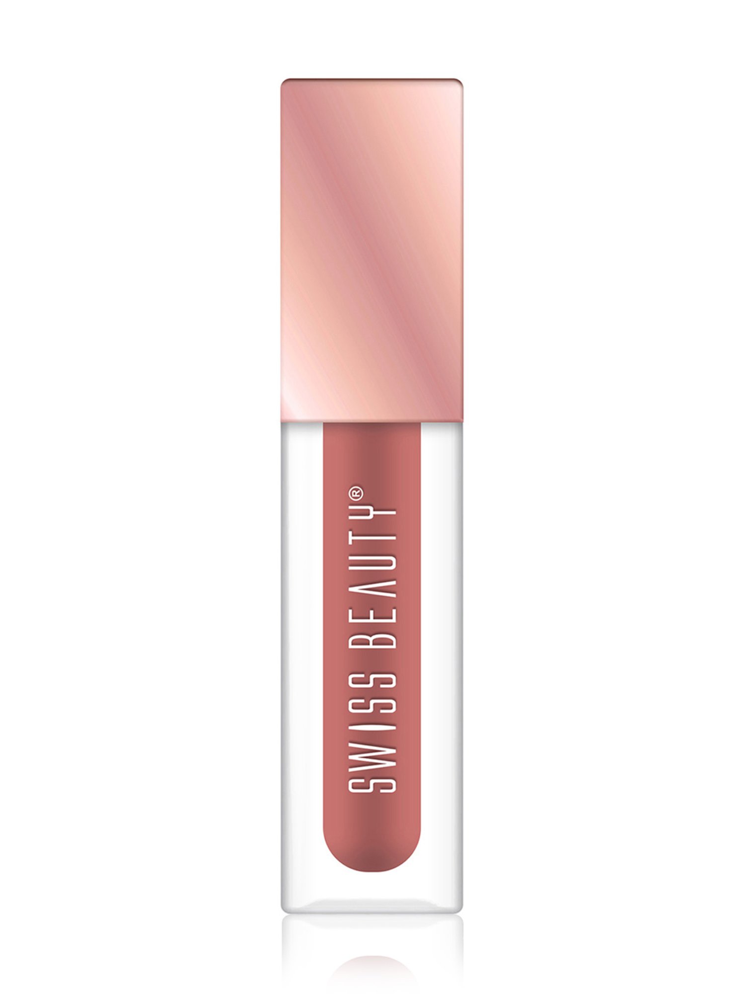 SWISS BEAUTY Hold Me Matte Liquid Lipstick Cute Nude - 4.5 ml