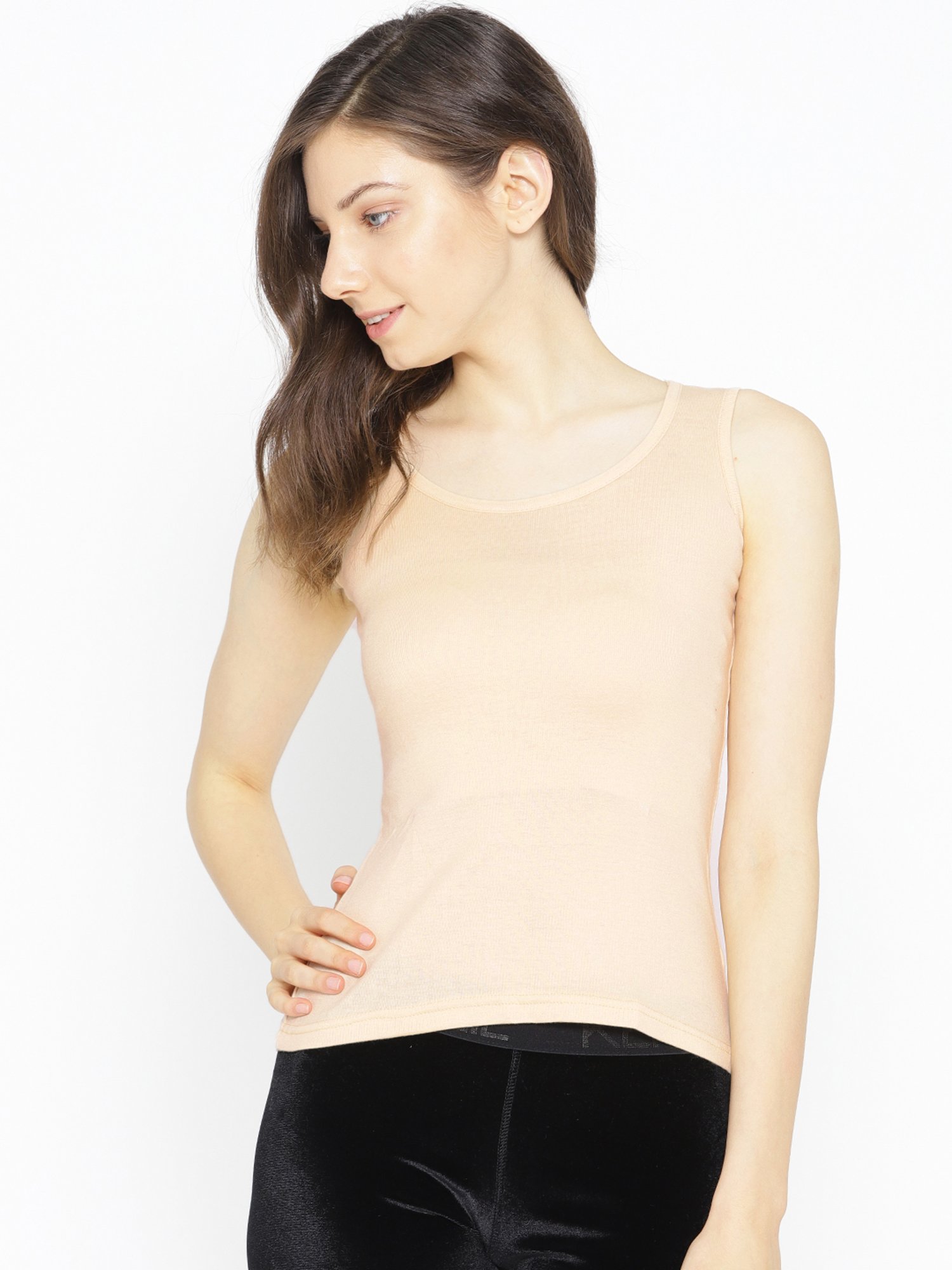 Lady Lyka Multicolor Cotton Camisole (Pack Of 3)