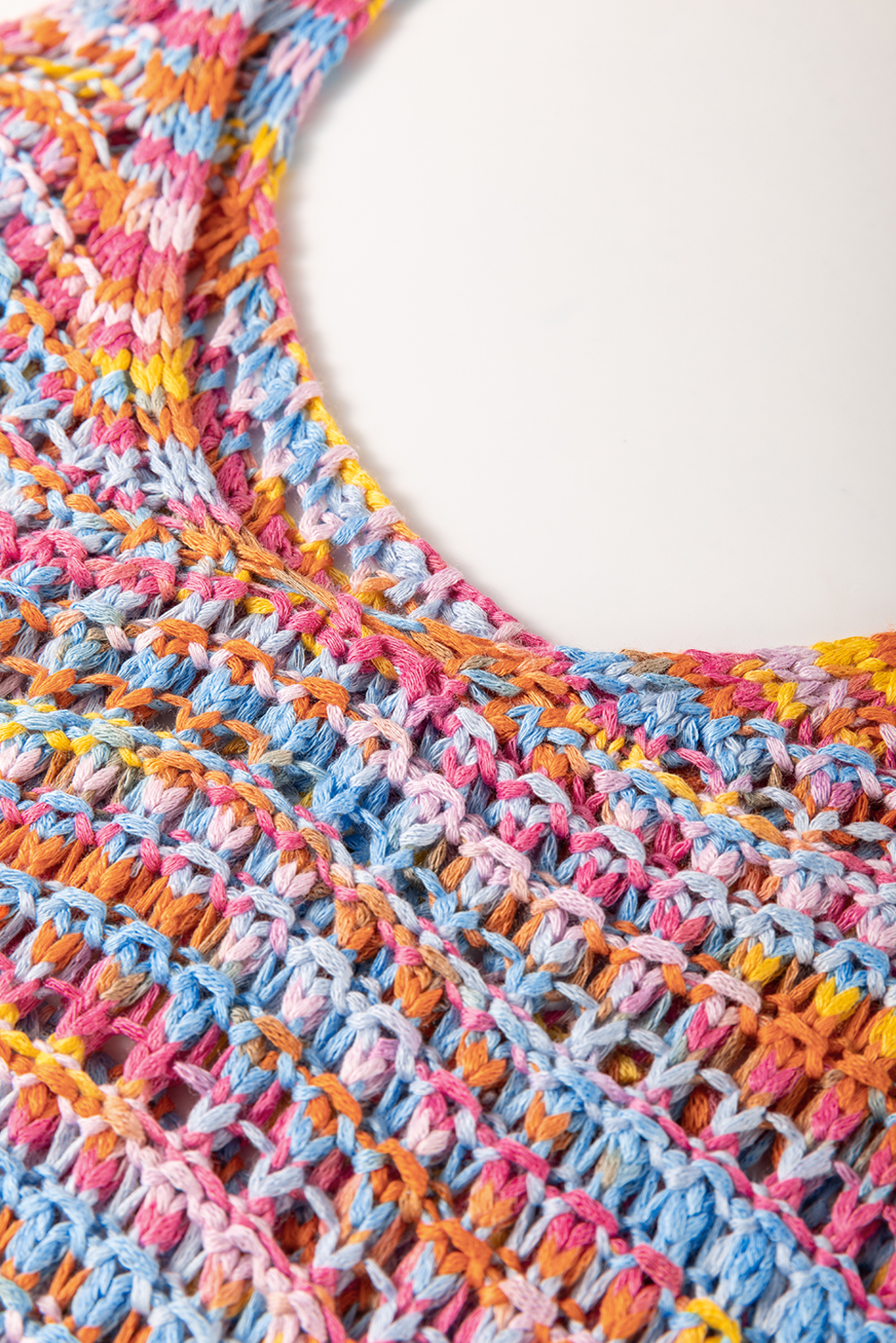 Black Sequin Scoop Neck Spaghetti Strap Tank Top