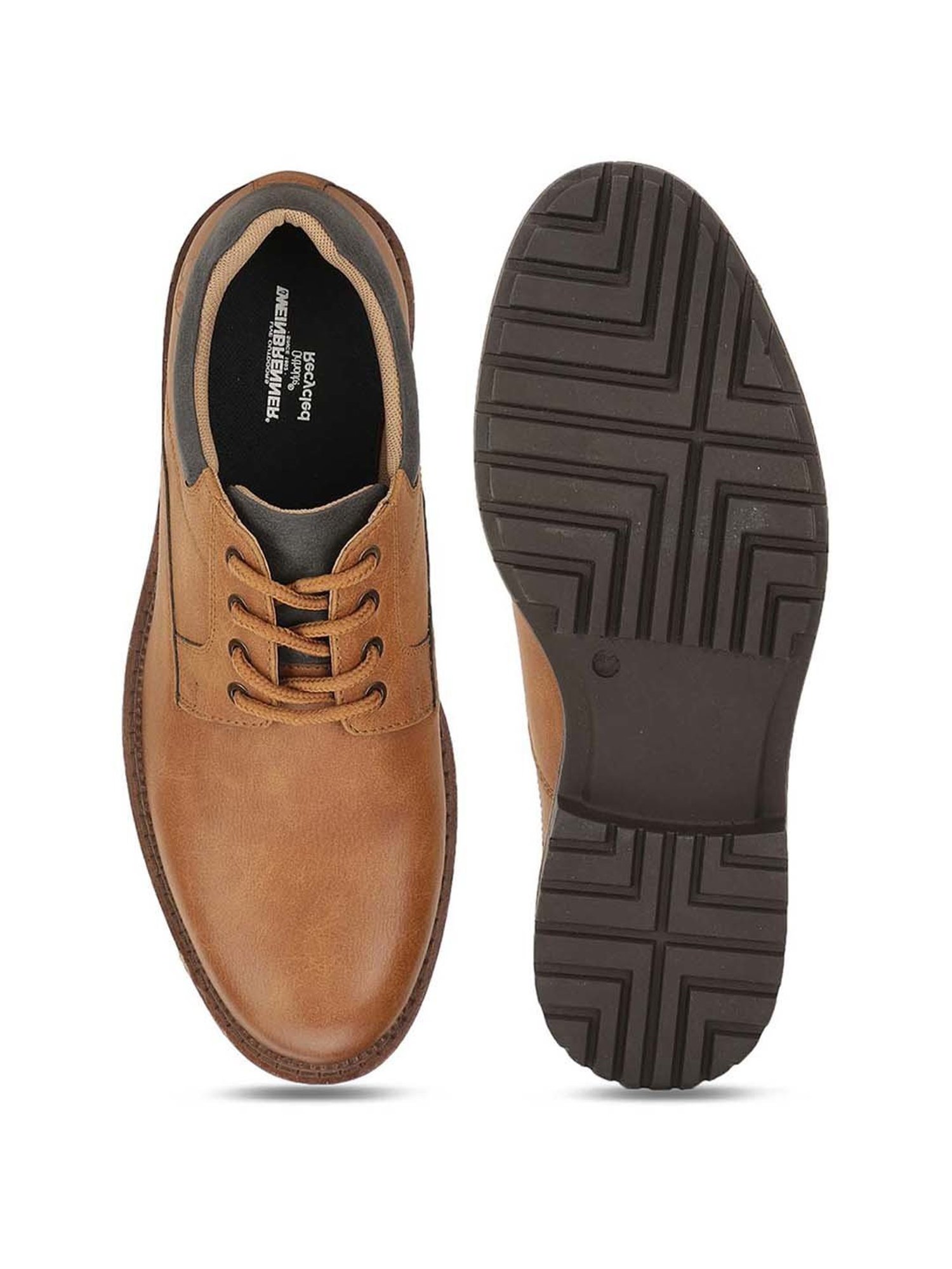 Weinbrenner by Bata Men's HADLEY Tan Derby Shoes