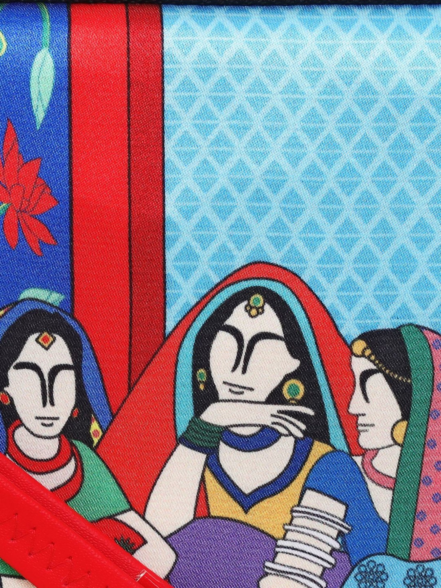 Sabhyata Multicolor Printed Small Cross Body Bag