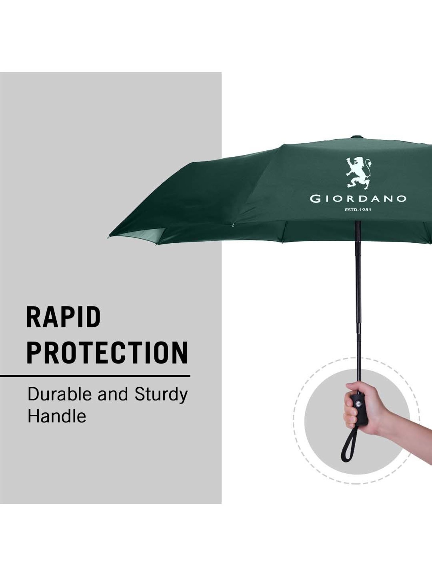 Giordano Green Logo Umbrella