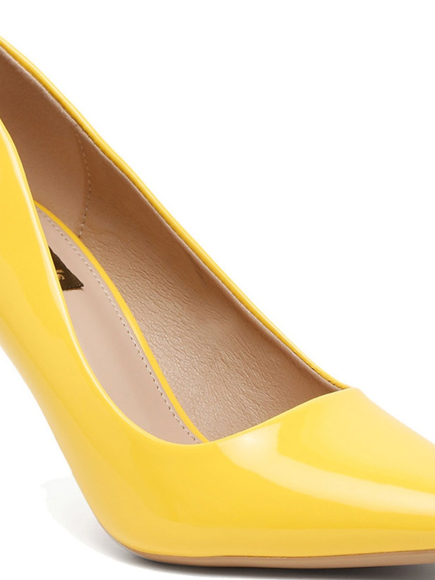 Flat N Heels Women's Pink Stiletto Pumps