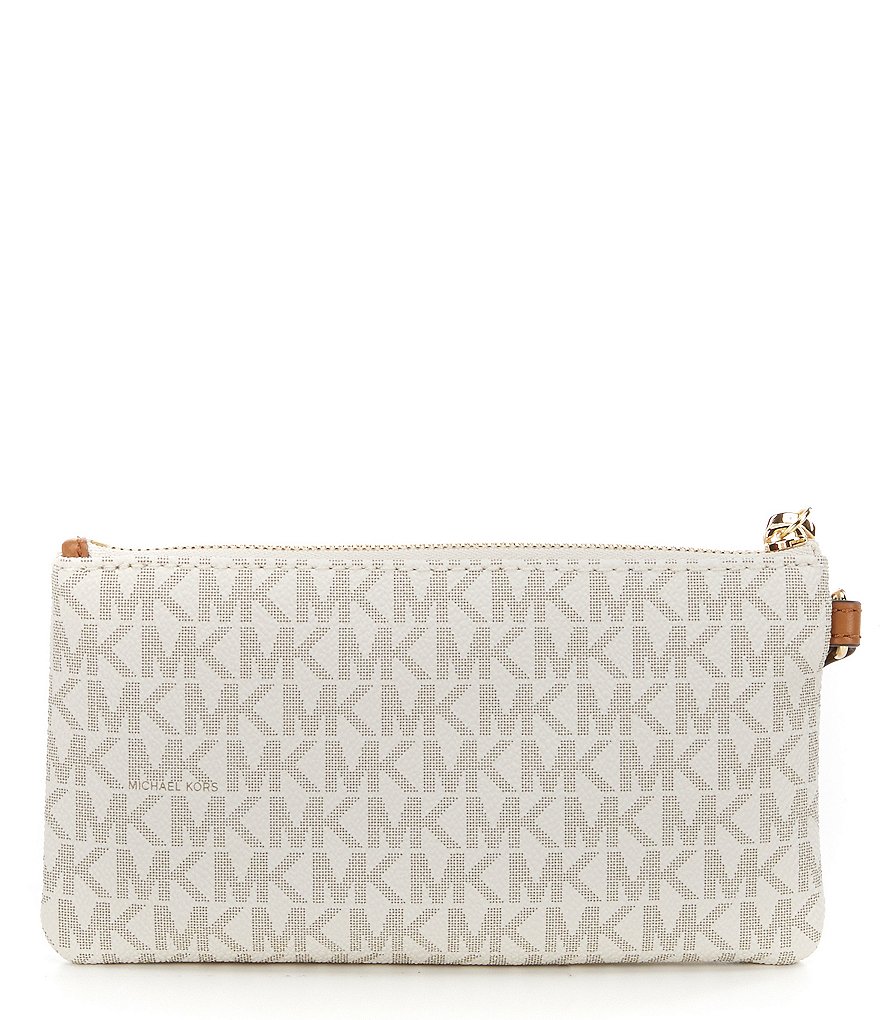Michael Kors Jet Set Signature Medium Wristlet