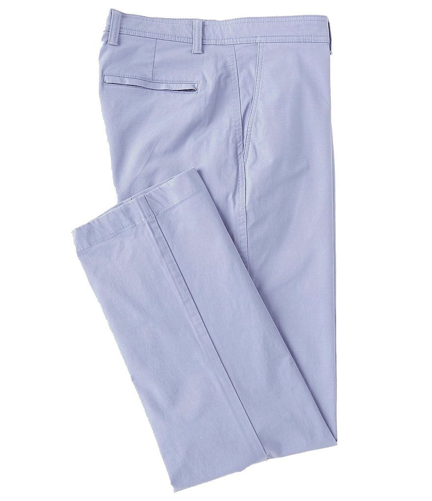 Roundtree & Yorke Flat Front Nylon Tech Pants
