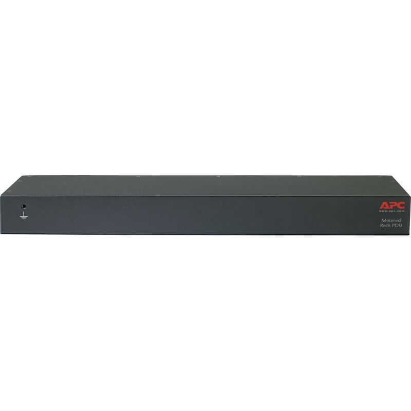 APC by Schneider Electric Rack PDU, Metered, 1U, 15A, 100/120V, (8) 5-15 - Metered - NEMA 5-15P - 8 x NEMA 5-15R - 120 V AC - 1U - Rack Mount
