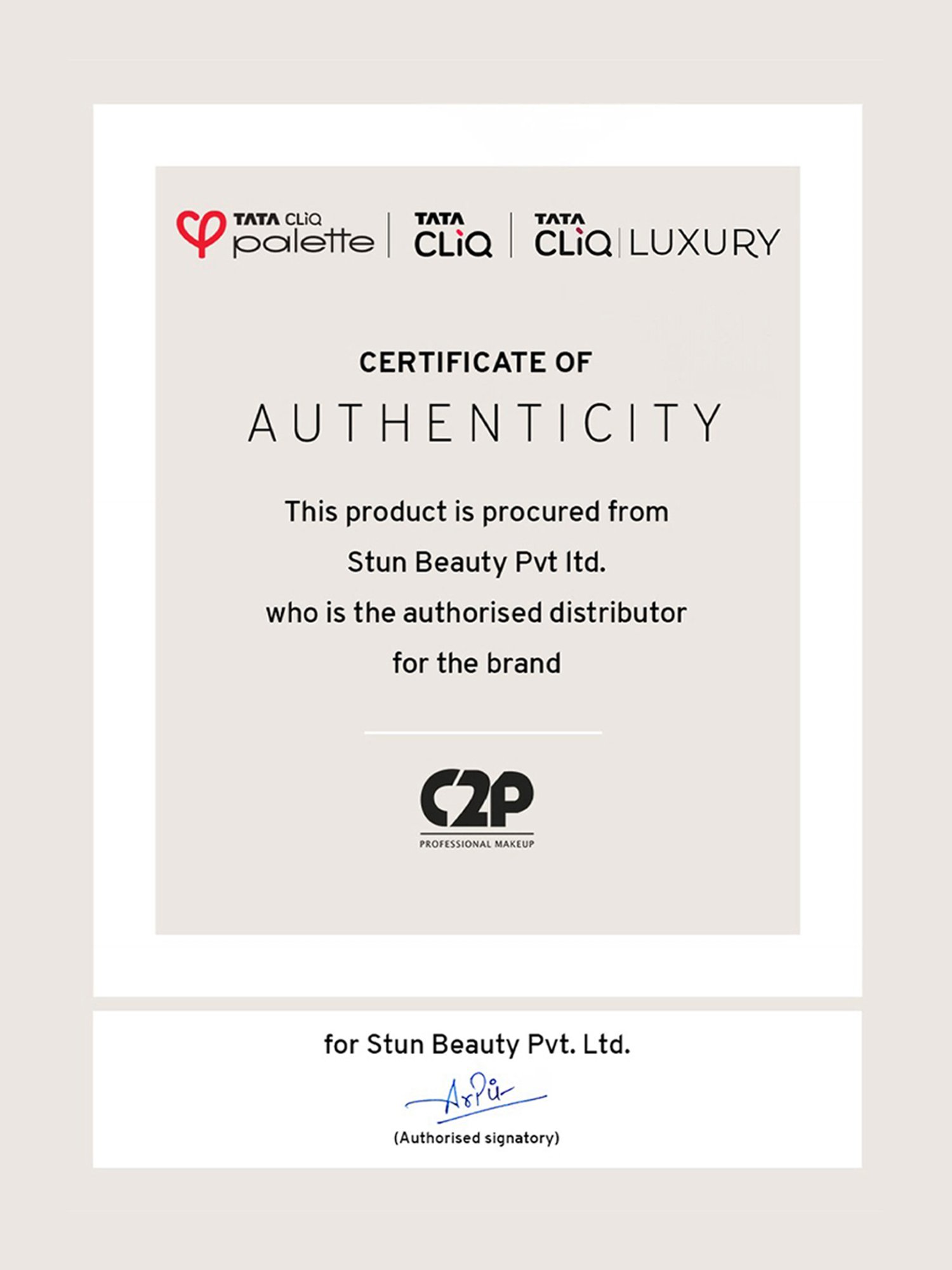 C2P PROFESSIONAL MAKEUP Trio_2 Face Palette - 13 gm