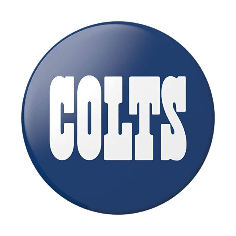 PopGrip with Swappable Top for Phones amp Tablets NFL Indianapolis Colts Logo