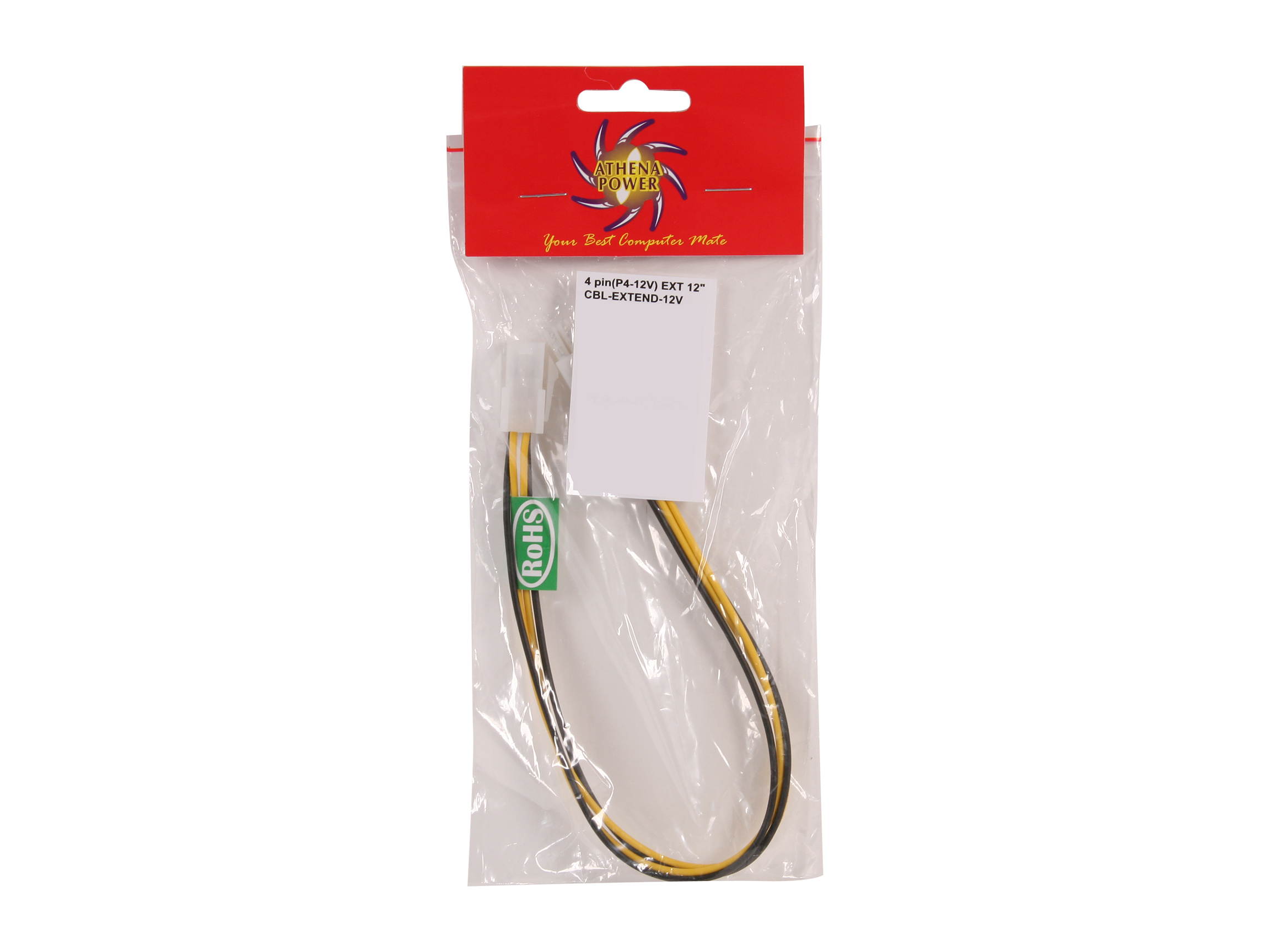 Athena Power CABLE-M204M204F 10 in. Extension & Conversion Four-In-One