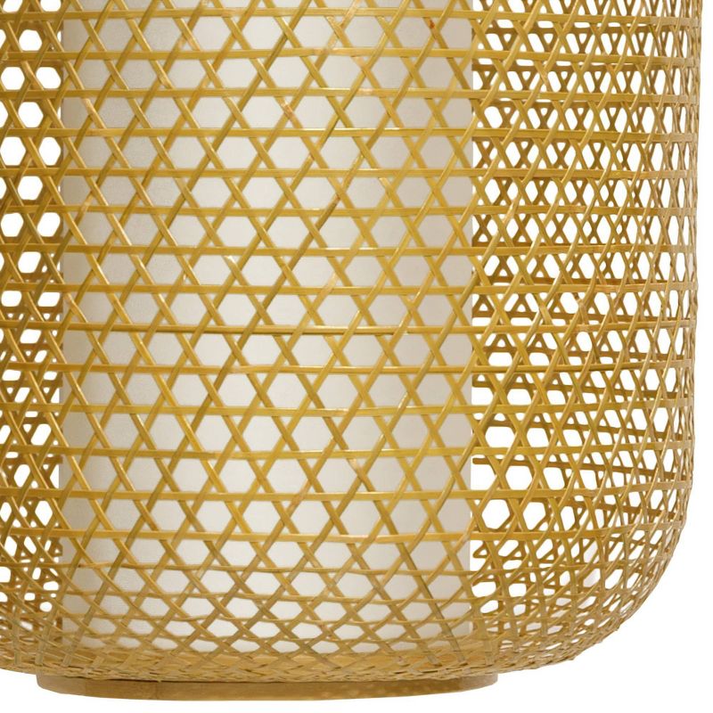Taka Japanese Bamboo Hanging Lantern - Neutral (20")