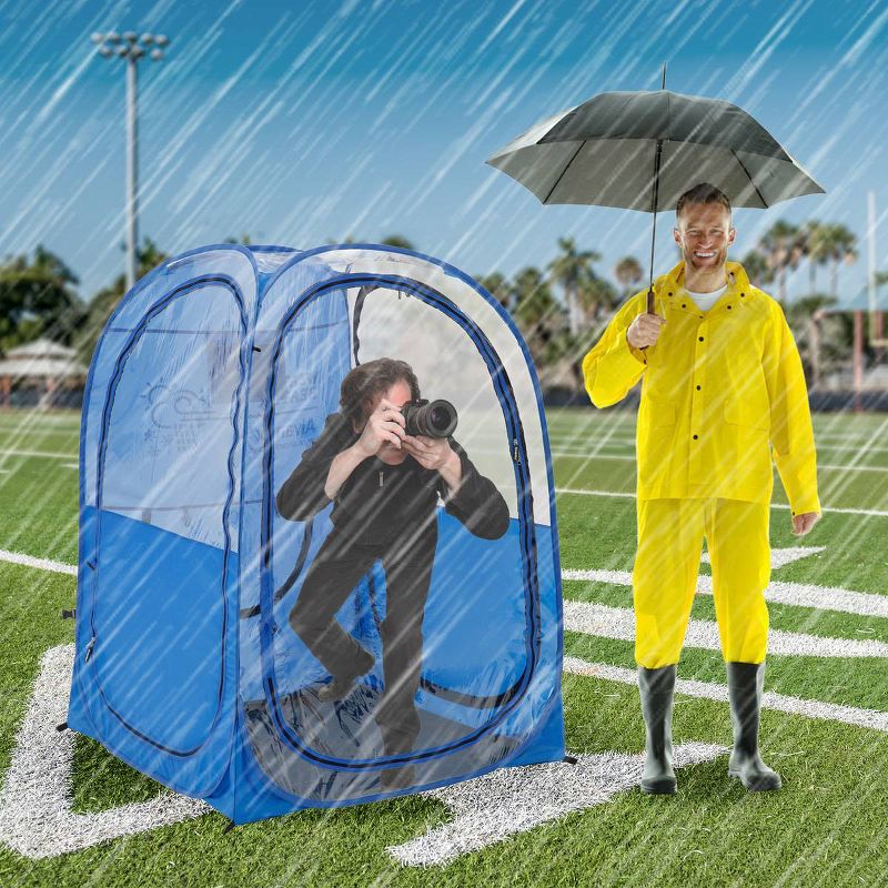 3.5' x 3.5' x 5' Weather-Proof Sports Pod Pop-up Tent - Alvantor