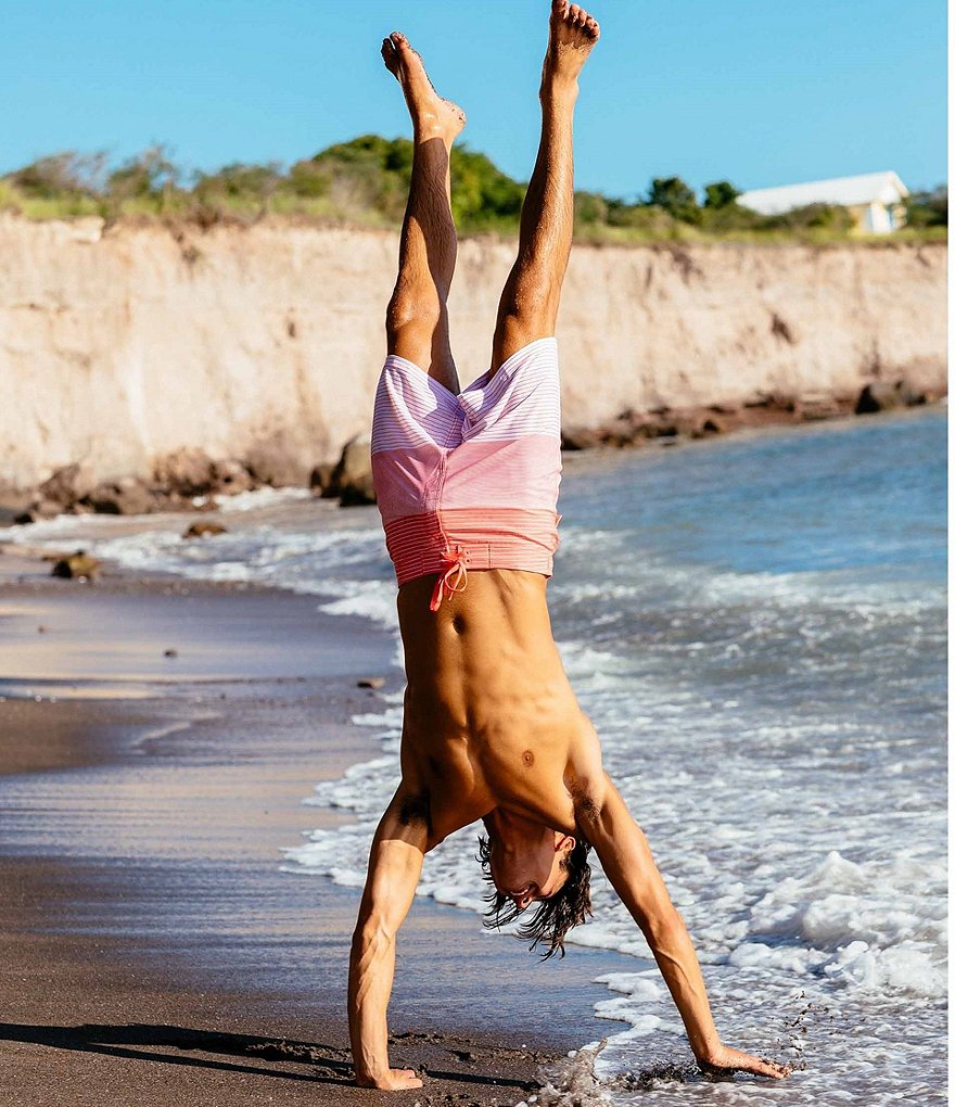 Tommy Bahama Baja Tails from the Sea 9#double; Inseam Board Trunks