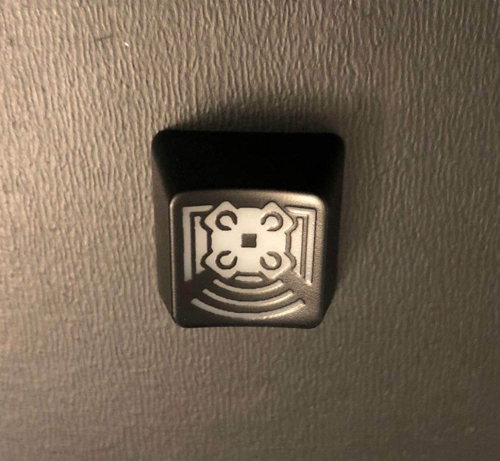 Mugen Custom Echo Rainbow Six Operator & Defender Gaming Keycaps for Cherry MX Switches - Fits Most Mechanical Gaming Keyboards - with Keycap Puller