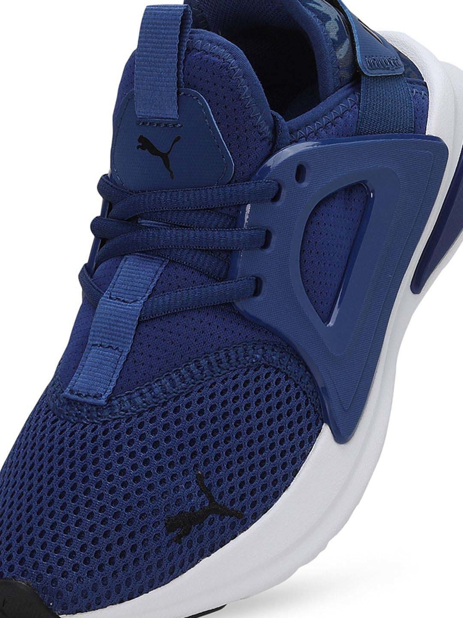 Puma Kids Softride Enzo Evo Mountain Park JR Blazing Blue Running Shoes