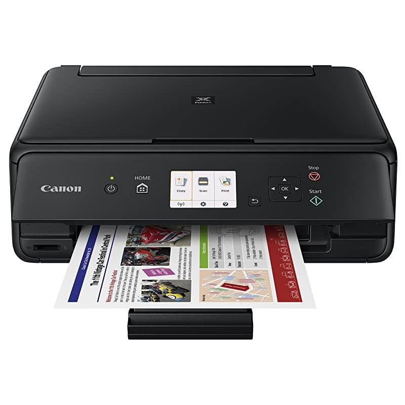 Office Products PIXMA TS5020 BK Wireless color Photo Printer with Scanner & Copier, Black