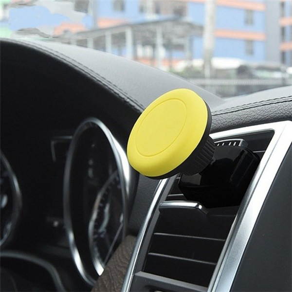 CA16 Strong Magnetic 360 Degree Rotation Car Phone Holder Air Vent  Stand for iPhone 8 X white