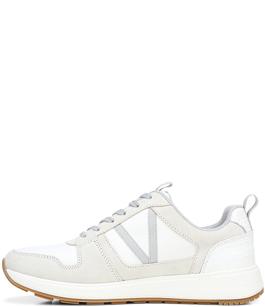 Vionic Rechelle Croc Embossed Lace-Up Sneakers