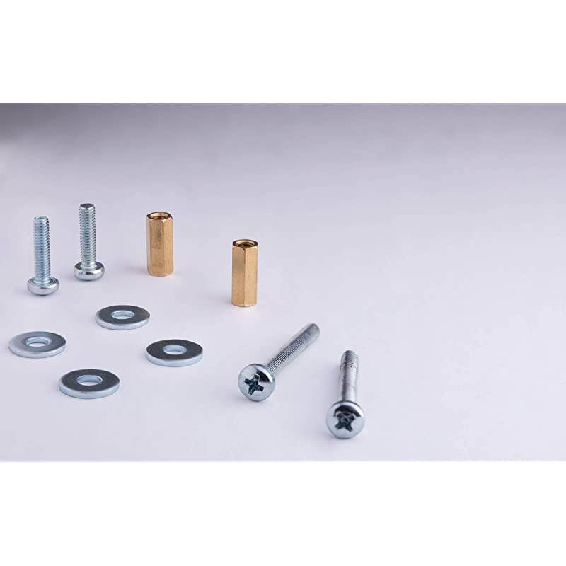 Monitor ArmMount VESA Bracket Adapter Compatible with LG 24MP58VQ 24MP58VQP 24MP59HT 24MP59HTP 24MP60VQ 27MP58VQ 27MP58VQP | Laser Cut | 100 Made in North America