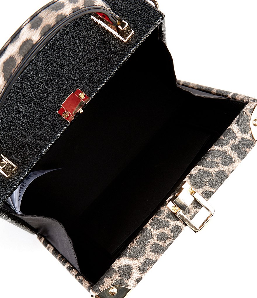 ALDO Hillia Animal Top Handle Crossbody Box Bag