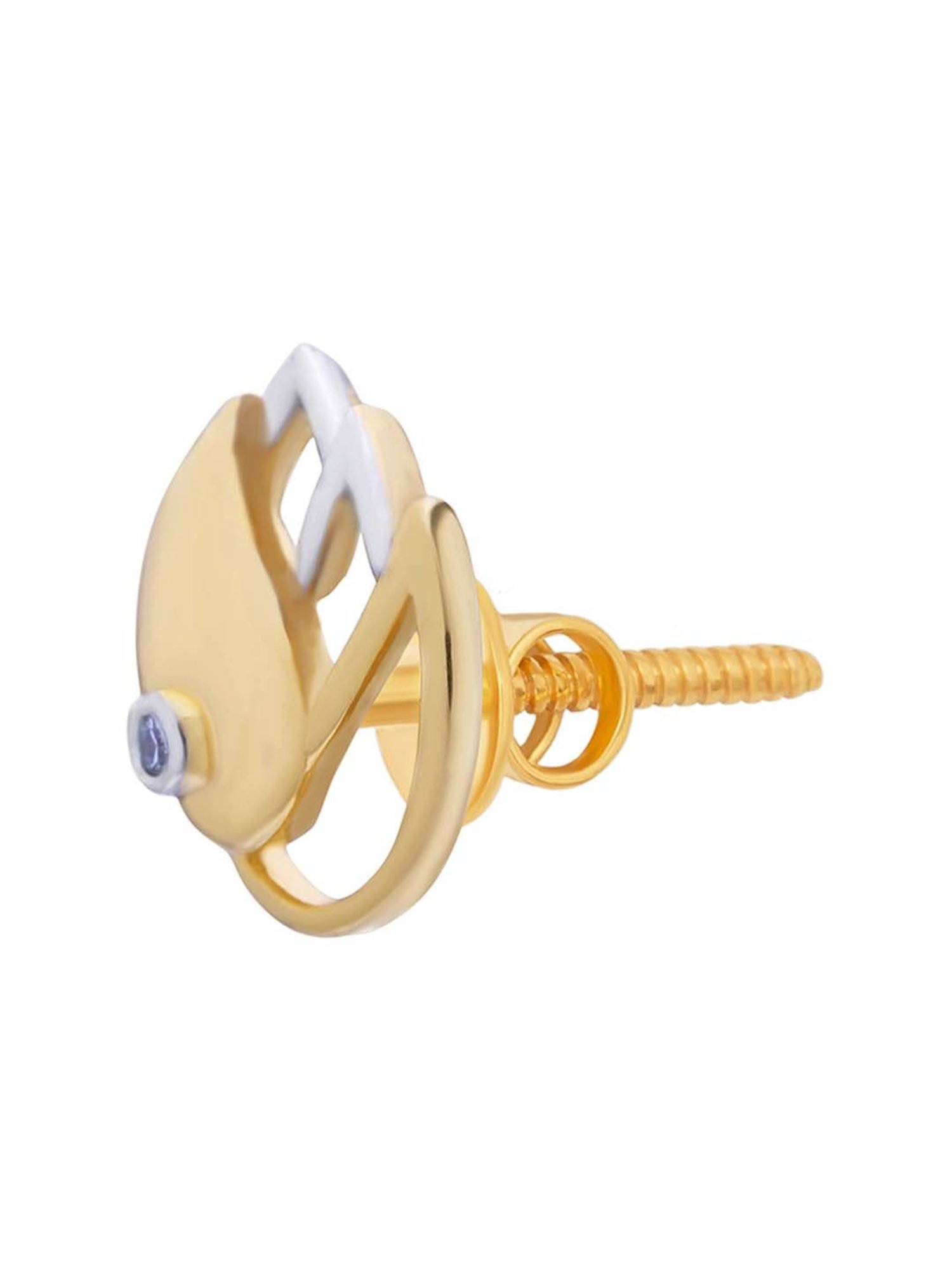 Waman Hari Pethe Jewellers 18k Gold & Diamond Earrings for Women