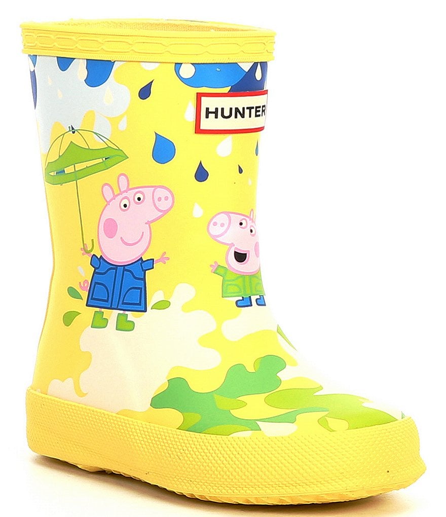 Hunter Girl's Peppa Pig Muddy Puddle Rain Boots (Infant)