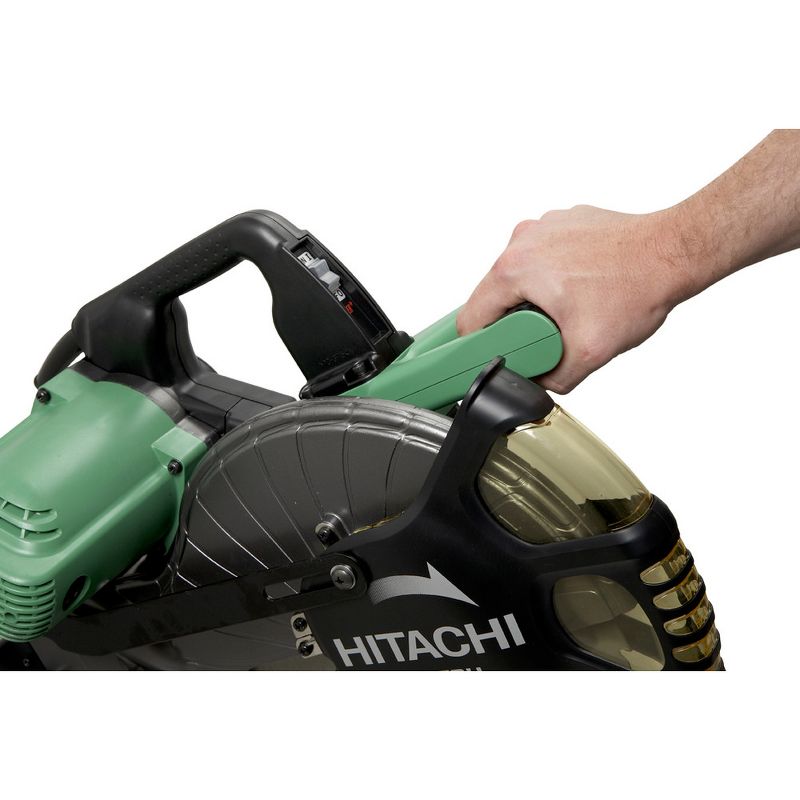 Hitachi C12FDH 12 in. Dual Bevel Miter Saw with Laser Guide