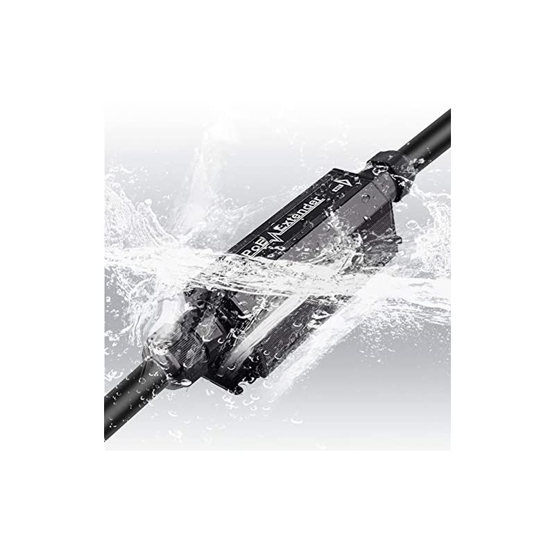 Cat6 Extender Gigabit Ethernet Waterproof Outdoor Extender Single Port Signal Extender Compatible 8023afat