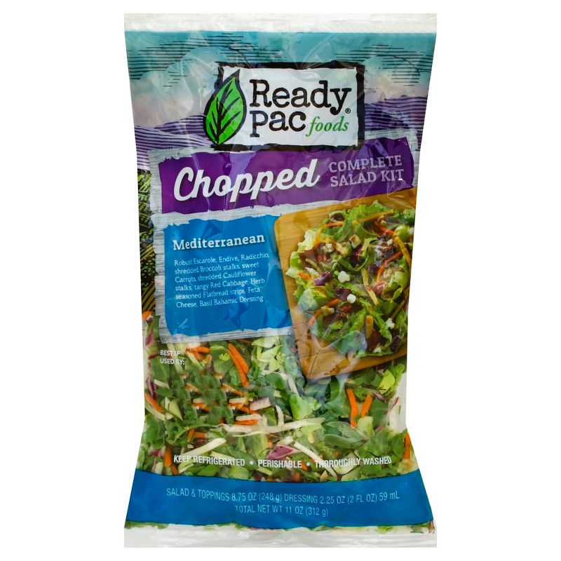 Ready Pac Foods Mediterranean Chopped Salad Kit - 11oz