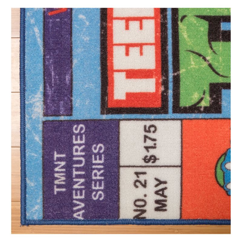 Teenage Mutant Ninja Turtles 5'x7' Comic Book Rug