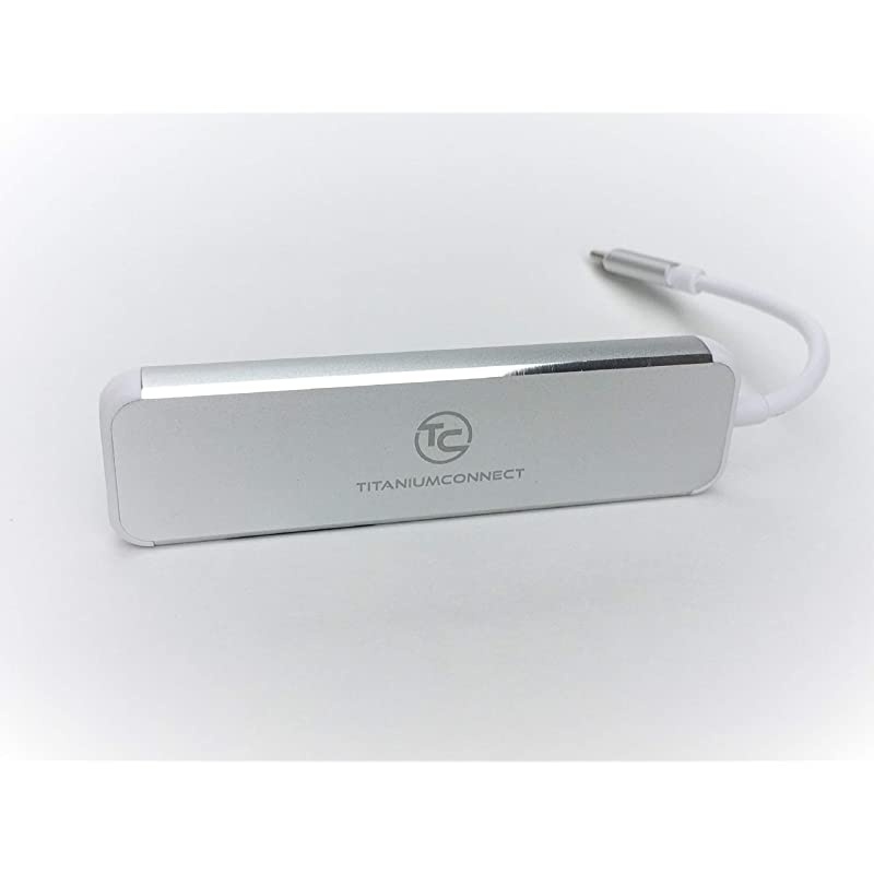 USB C to HDMI - 5 in 1 Adapter - for Flash Drive, SD, Micro Sandisk, and Display - Use with Chromebook 4k Video Using hi-Speed up to 5 gigabit