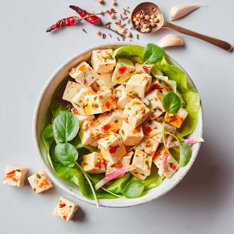 Hodo Plant-Based Organic Vegan Moroccan Tofu Cubes - 8oz