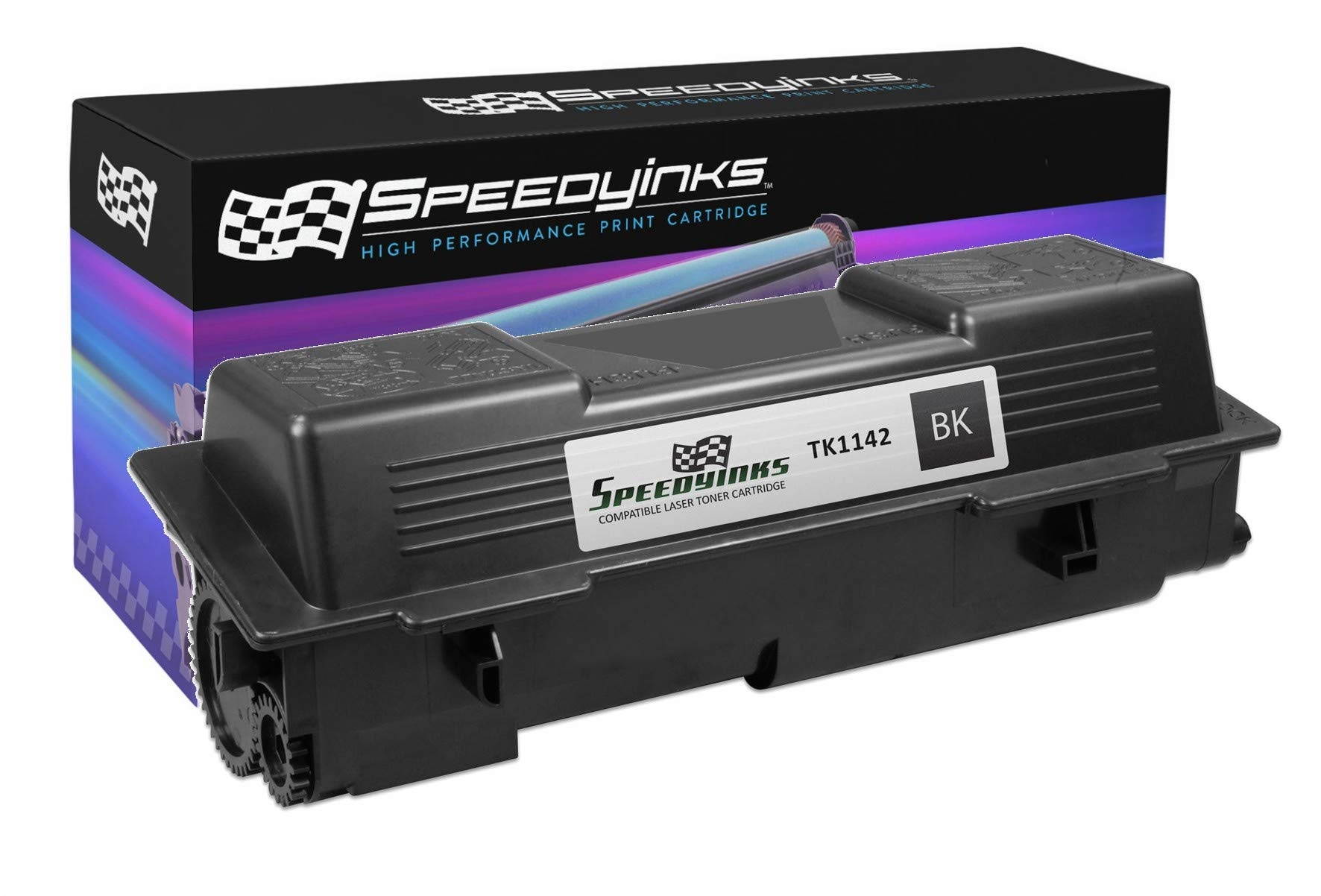 Speedy Inks - Compatible Kyocera-Mita Black TK-1142 Laser Toner Cartridge
