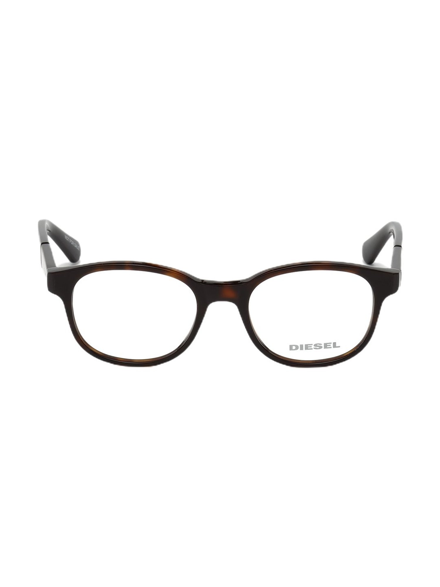 Diesel Brown Oval Unisex Eye Frames