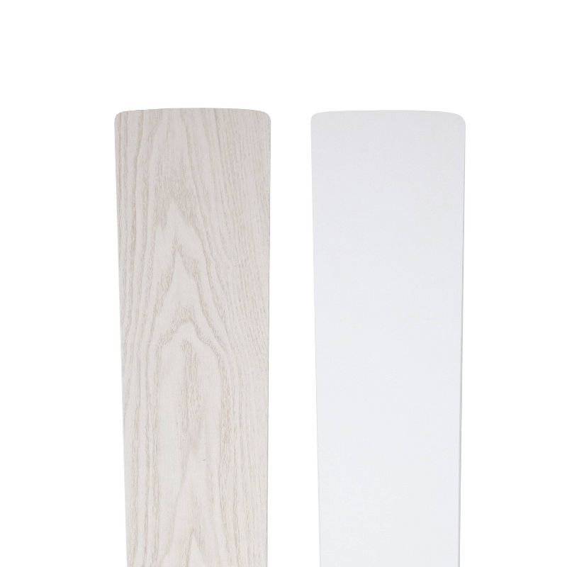 52" LED 5-Blade Alabaster Mesh Lighted Ceiling Fan - River of Goods