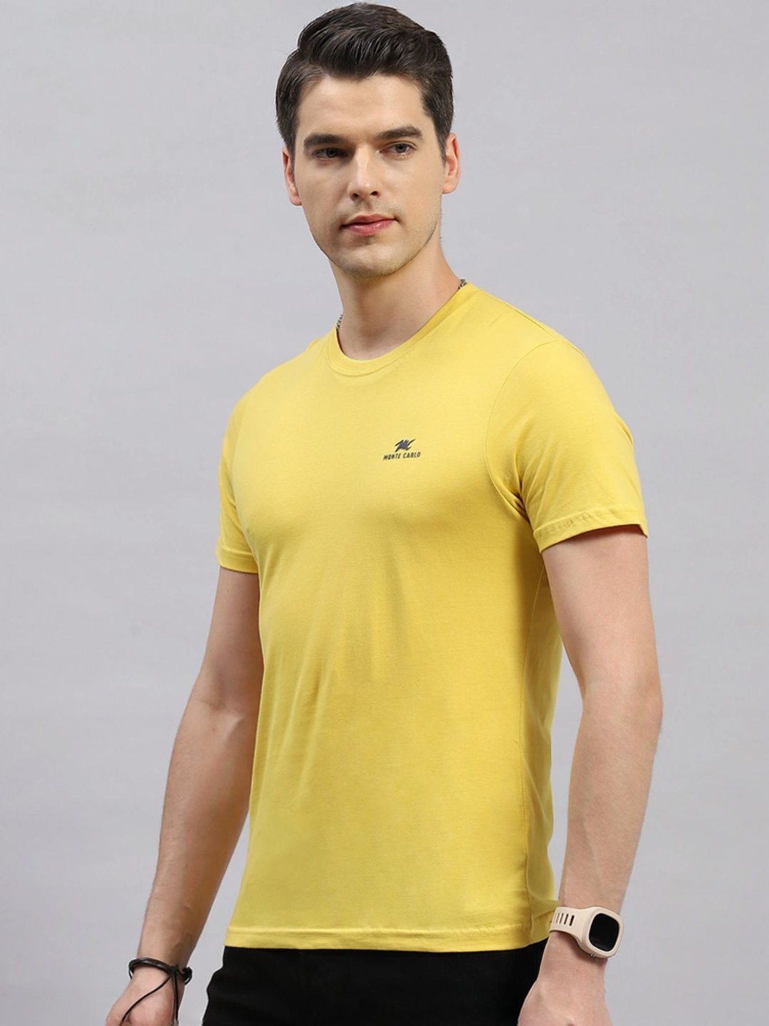 Monte Carlo Multicolored Regular Fit T-Shirt
