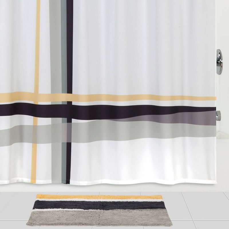 Modern Plaid Bath Rug - Creative Bath